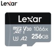 Lexar 雷克沙 1066X TF卡 256G A2 U3 4K 高速160MB/s