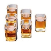 Zoikou 象扣 玻璃白酒杯 65ml 6个