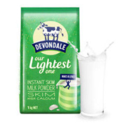 德运Devondale脱脂高钙乳粉1kg/袋 澳洲进口成人奶粉