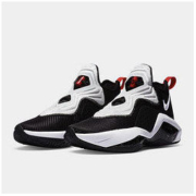 NIKE 耐克 LeBron Soldier 14 男士篮球鞋 CK6047-002 黑色/白色 44.5