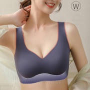 【蓉族】春夏款无钢圈撞色乳胶内衣