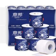5日0点！丽邦 牛仔系列 空芯卷纸 4层180g*10卷*2提