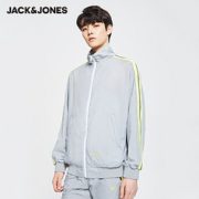 JackJones 杰克琼斯  男士撞色拼接夹克