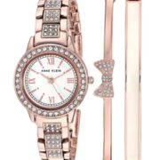 Anne Klein 安妮·克莱恩 AK/3334 女士手表套装 玫瑰金