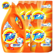 Tide 汰渍 洁净除菌洗衣液 10斤装 送6包心相印抽纸
