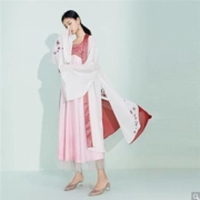 ONE MORE 文墨 迪士尼花木兰合作款 A1DAA204147200 刺绣古风外套