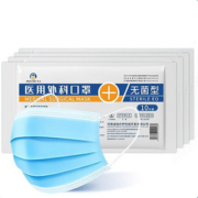【荣晟】一次性三层灭菌款口罩10只装