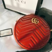 GUCCI Marmont Circle 小圆饼斜挎包
