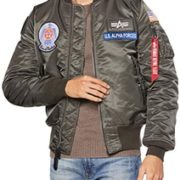 Alpha Industries 阿尔法 MA-1 男士飞行员夹克 TA0196 到手￥723.1