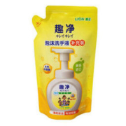 京东PLUS会员： LION 狮王 清爽抑菌儿童泡沫洗手液 200ml 补充装