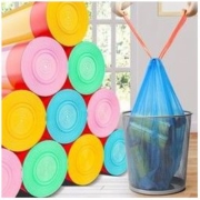 张记 抽绳加厚款垃圾袋 45*50cm 15只*2卷
