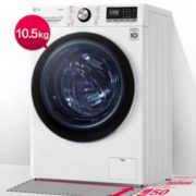 LG 乐金 VC3系列 FLW10G4W 10.5kg 变频 滚筒洗衣机