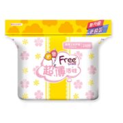 PLUS会员！Free 飞 0.05cm无感薄棉柔卫生巾护垫152mm*28片