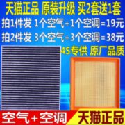 雷奇 空气滤芯+空调滤芯 1套