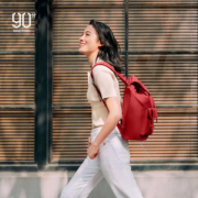 小米生态链 90分 女士 时尚休闲双肩包 15L