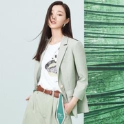 LILY 丽丽 120229C2932322 宋轶同款 女士一粒扣西装