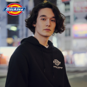 聚划算百亿补贴：Dickies logo印花 假两件连帽卫衣