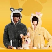 DAPU 大朴 柯基系列情侣连体家居服