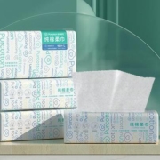 京东PLUS会员：全棉时代 纯棉洗脸巾 干湿两用洁面巾 100抽 6包*2件