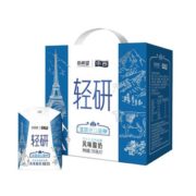 新希望 法国进口菌种 华西轻研常温风味酸牛奶 手提礼盒装200ml*12瓶整箱装