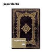 Paperblanks 斯特拉之星系列 有线旅行笔记本 夜 细长本