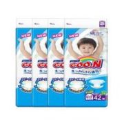 干爽速吸！GOO.N 大王 维E系列 婴儿纸尿裤 XL42片 4包装