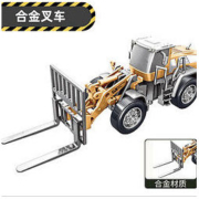 蓓臣 仿真合金工程车 合金叉车