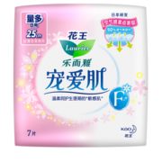 plus专享价！Laurier 乐而雅 宠爱肌丝薄柔棉量多日用卫生巾25cm 7片