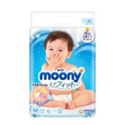 黑卡会员！ moony 畅透微风系列 婴儿纸尿裤 M64片