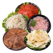 PLUS会员：小卓 火锅食材套餐黑毛肚黄喉嫩滑牛肉 1070g*3件