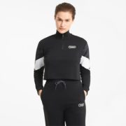 PUMA Rebel  Half Zip 女士套头卫衣