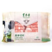 东来顺 国产草原羔羊 原切羊肉片 300g/袋 *7件