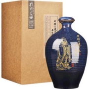 京东PLUS会员：孔府家 52度 浓香型白酒 彩陶 500ml单瓶装*4件