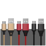 品绅品 安卓数据线 1m 3种颜色随机发货
