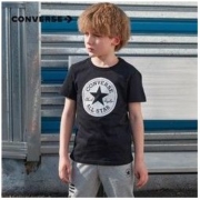 Converse 匡威 儿童纯棉短袖T恤