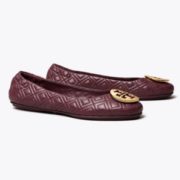 Tory burch Minnie Travel 女士芭蕾平底鞋