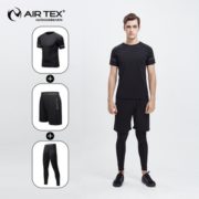 吸湿排汗！AIR TEX 亚特 AT5A22M7073 篮球紧身衣三件套