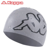 Kappa 男女硅胶游泳帽 超柔硅胶 防水不勒头