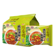 统一 巧面馆 方便面 老坛泡椒 牛肉面 107g*5袋*2件