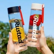 niwawa 便携塑料水杯 500ml 2款可选