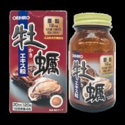 日本原产 欧立喜乐 ORIHIRO 牡蛎补肾片 补锌颗粒 120粒