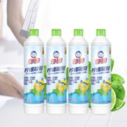 临期品！Baimao 白猫 柠檬薄荷洗洁精 500g*4瓶 9.9元包邮（需用券）
