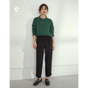 范思蓝恩 Z204550 女士直筒束脚长裤