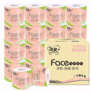 C&S 洁柔 粉face系列 卷纸 4层*120g*27卷 +凑单品