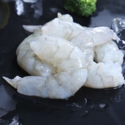 渔吻 新鲜活剥大虾仁 冰海捕虾仁500g*3包