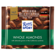 PLUS会员：瑞特斯波德 扁桃仁牛奶巧克力100g*8件