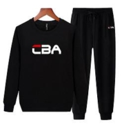 CBA  男士 圆领卫衣 运动套装