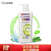 PLUS会员： CLEAR 清扬 去屑控油平衡型洗发露 500ml