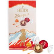 0点开始！罗马尼亚进口！HEIDI 赫蒂 樱桃夹心黑巧克力球/榛子夹心牛奶巧克力球180g(18粒)