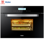 Haier 海尔 ST450-30G 嵌入式电蒸箱电烤箱 30L 黑色